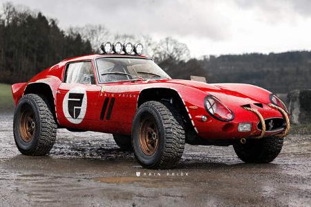 Ferrari 250 GTO Offroader Rain Prisk Retusche