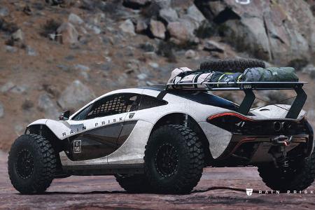 McLaren P1 - Design-Konzept - Grafikkünstler Rain Prisk