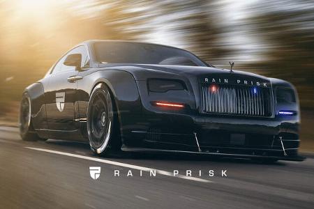 Rolls Royce - Polizei-Auto - Design-Konzept - Grafikkünstler Rain Prisk