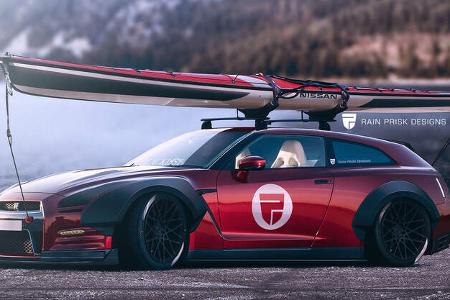 Nissan GT-R Shooting Brake - Fantasie-Auto