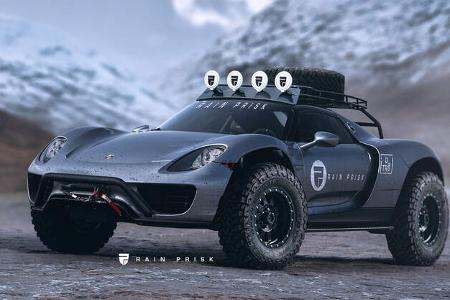 Porsche 918 Offroad - Fantasie-Auto