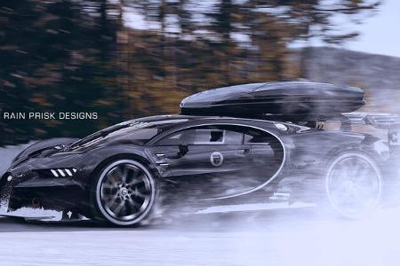 Bugatti Chiron Offroad - Fantasie-Auto