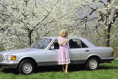 Mercedes 280 SE, Seitenansicht