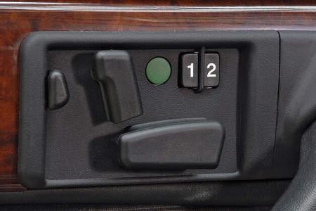 Mercedes S-Klasse, W126, elektrische Sitzverstellung