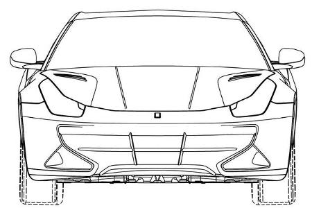 Ferrari FF Coupé Unikat Patentamtbilder
