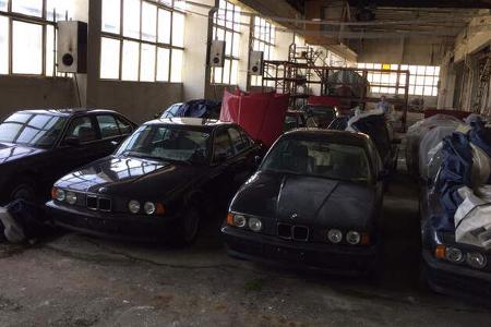 BMW 5er E34 Scheunenfund Bulgarien