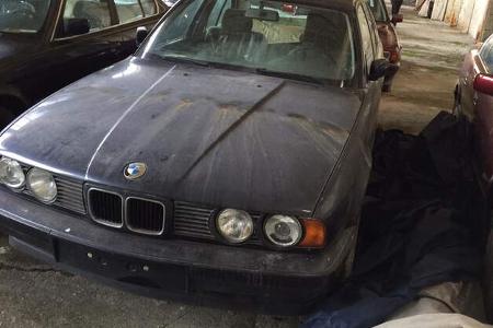 BMW 5er E34 Scheunenfund Bulgarien