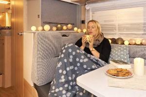 Gemütlichkeit im Reisemobil