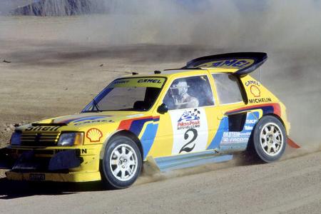 1987 Pikes Peak Ari Vatanen Peugeot 205
