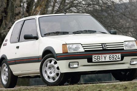 25 Jahre Peugeot 205 GTI