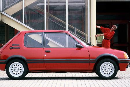 25 Jahre Peugeot 205 GTI