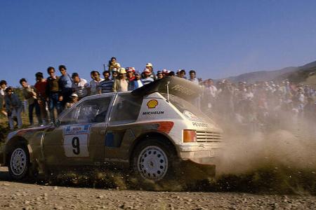 Peugeot 205 im Rallye-Sport