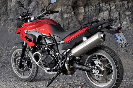 Motorrad 48 PS BMW F700 GS