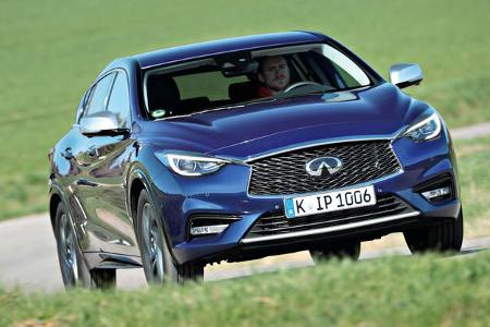 Infiniti Q30 1.5 d, Frontansicht
