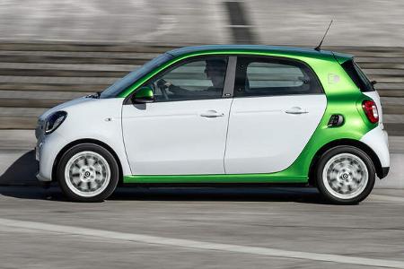 Smart Forfour Electric Drive, Seitenansicht