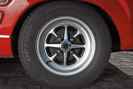 Ford Capri Serie 1, Rad, Felge
