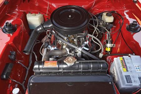 Ford Capri Serie 1, Motor