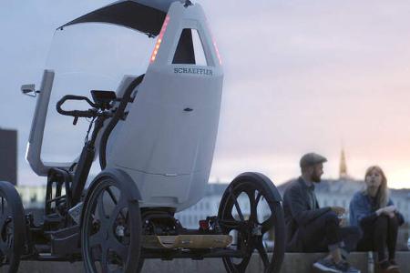 Schaeffler Bio-Hybrid Elektro Fahrzeug