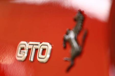 Ferrari GTO, Typenbezeichnung, Emblem