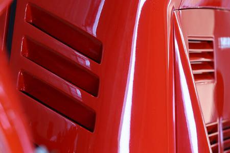 Ferrari GTO, Luftschlitze