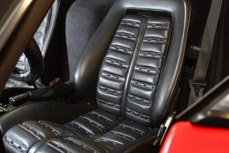 Ferrari GTO, Fahrersitz