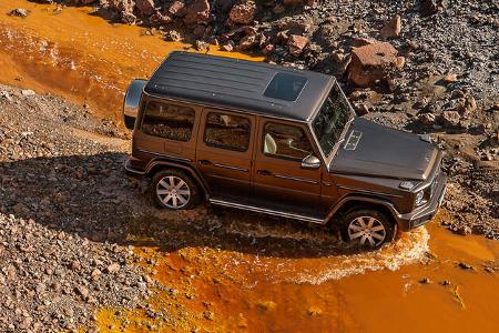 Mercedes G-Klasse Modelljahr 2018 Premiere Detroit SPERRFRIST
