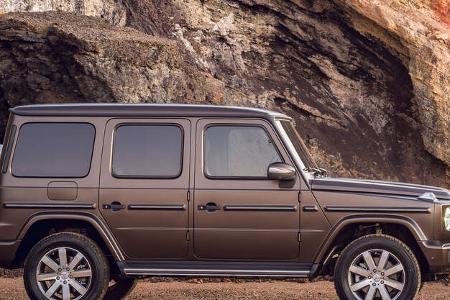 Mercedes G-Klasse Modelljahr 2018 Premiere Detroit SPERRFRIST