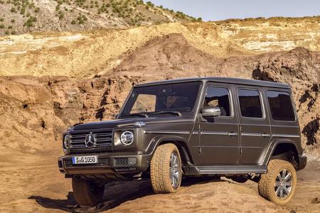 Mercedes G-Klasse Modelljahr 2018 Premiere Detroit SPERRFRIST