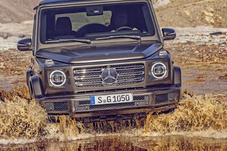 Mercedes G-Klasse Modelljahr 2018 Premiere Detroit SPERRFRIST