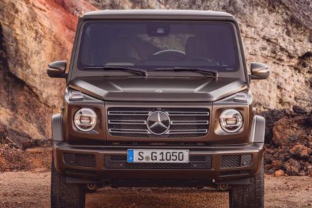 Mercedes G-Klasse Modelljahr 2018 Premiere Detroit SPERRFRIST
