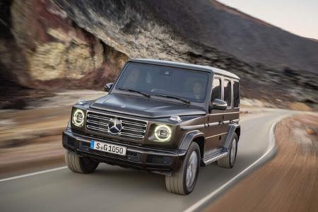 Mercedes G-Klasse Modelljahr 2018 Premiere Detroit SPERRFRIST