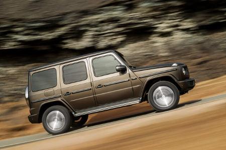 Mercedes G-Klasse Modelljahr 2018 Premiere Detroit SPERRFRIST