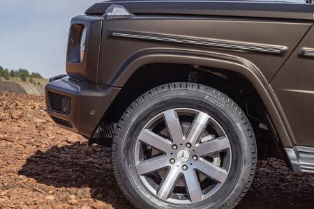 Mercedes G-Klasse Modelljahr 2018 Premiere Detroit SPERRFRIST