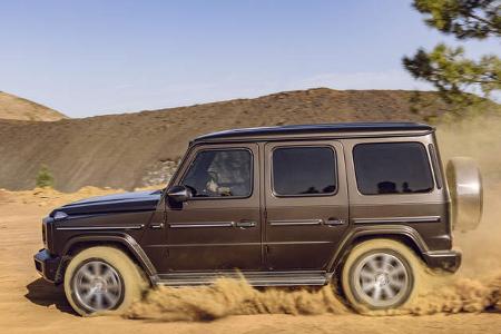 Mercedes G-Klasse Modelljahr 2018 Premiere Detroit SPERRFRIST