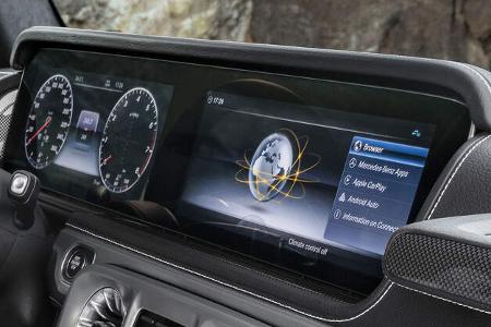 Mercedes G-Klasse 2018 Cockpit