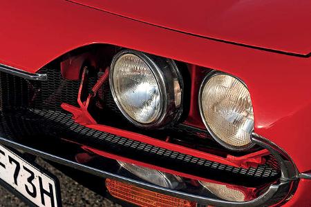 Alfa Romeo Montreal,Scheinwerfer