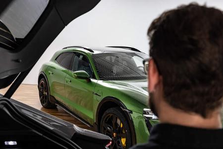 Porsche Taycan Cross Turismo Sitzprobe Erster Check Studio