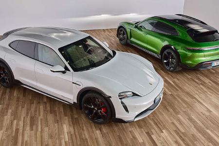 SPERRFRIST 04/03/21 16.30 Uhr Porsche Taycan Cross Tursimo Studio