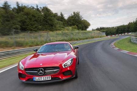 Mercedes-AMG GT S, Frontansicht