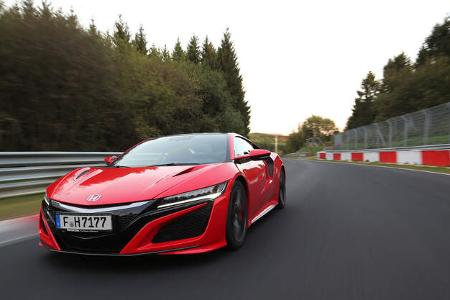 Honda NSX, Frontansicht