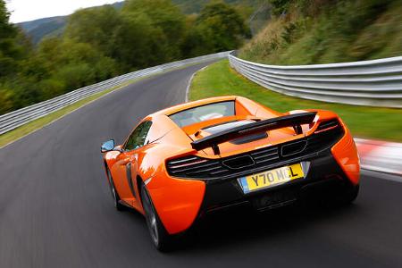 McLaren 650S Spider, Heckansicht