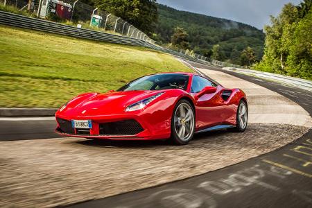 Ferrari 488 GTB, Frontansicht