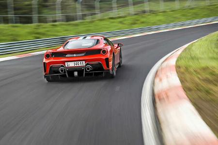 Ferrari 488 Pista - Sportwagen - Nürburgring - Nordschleife - Supertest