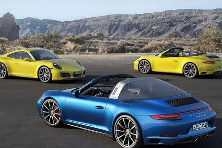 Porsche 911 991 (2018) Coupe Cabrio Targa