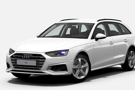Audi A4 Avant Gletscherweiss (2020)