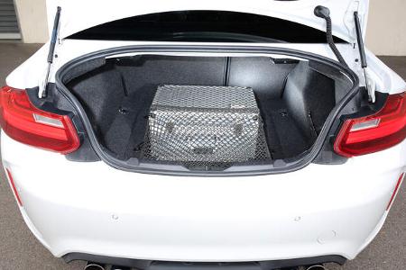 BMW M2 Coupé, Kofferraum