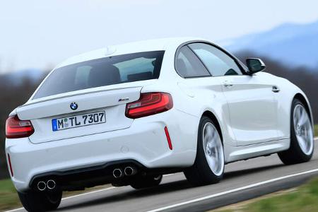 BMW M2 Coupé, Heckansicht