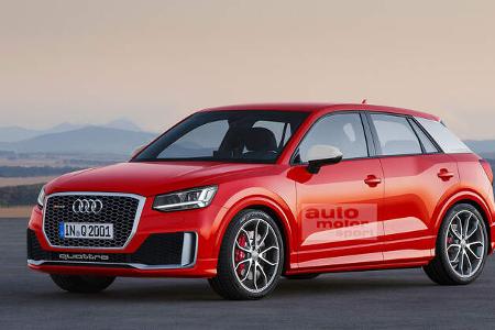 Audi RS Q2 Retusche