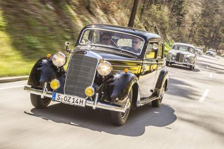 Mercedes E-Klasse - sechs Generationen