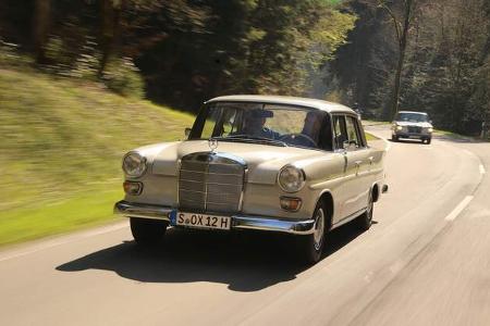 Mercedes E-Klasse - sechs Generationen